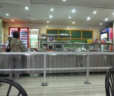 Đối tượng trong bệnh viện canteen phục vụ