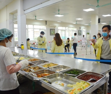 Đối tượng trong bệnh viện canteen phục vụ